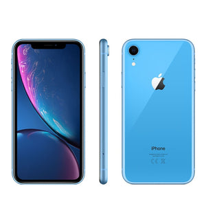 2018 Unlocked Original Apple iPhone XR | 6.1" Liquid Retina Fully LCD Display 64GB/128GB/256GB ROM 4G Lte Apple Smartphone (4553343664237)