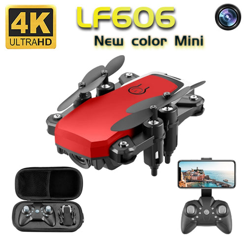 Mini Drone With Camera HD Foldable Drones One-Key Return FPV Quadcopter Follow Me RC Helicopter Quadrocopter Kid's Toys (4553343631469)