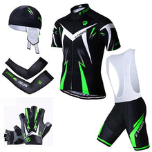 Load image into Gallery viewer, X-Tiger Big Cycling Set MTB Bike Clothing Racing Bicycle Clothes Uniform Summer Cycling Jersey Sets Quick-dry Bicycle Kits (4553343762541)