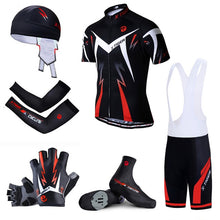 Load image into Gallery viewer, X-Tiger Big Cycling Set MTB Bike Clothing Racing Bicycle Clothes Uniform Summer Cycling Jersey Sets Quick-dry Bicycle Kits (4553343762541)